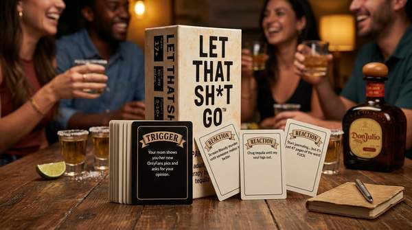 A Closer Look at Let That Sh*t Go - The Party Card Game