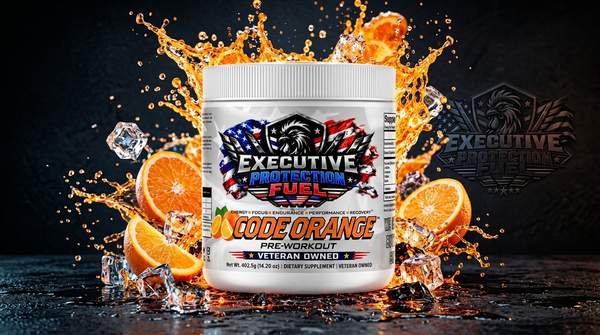 Executive Protection Fuel Pre-Workout Options From Code Orange to Black Ops Cherry