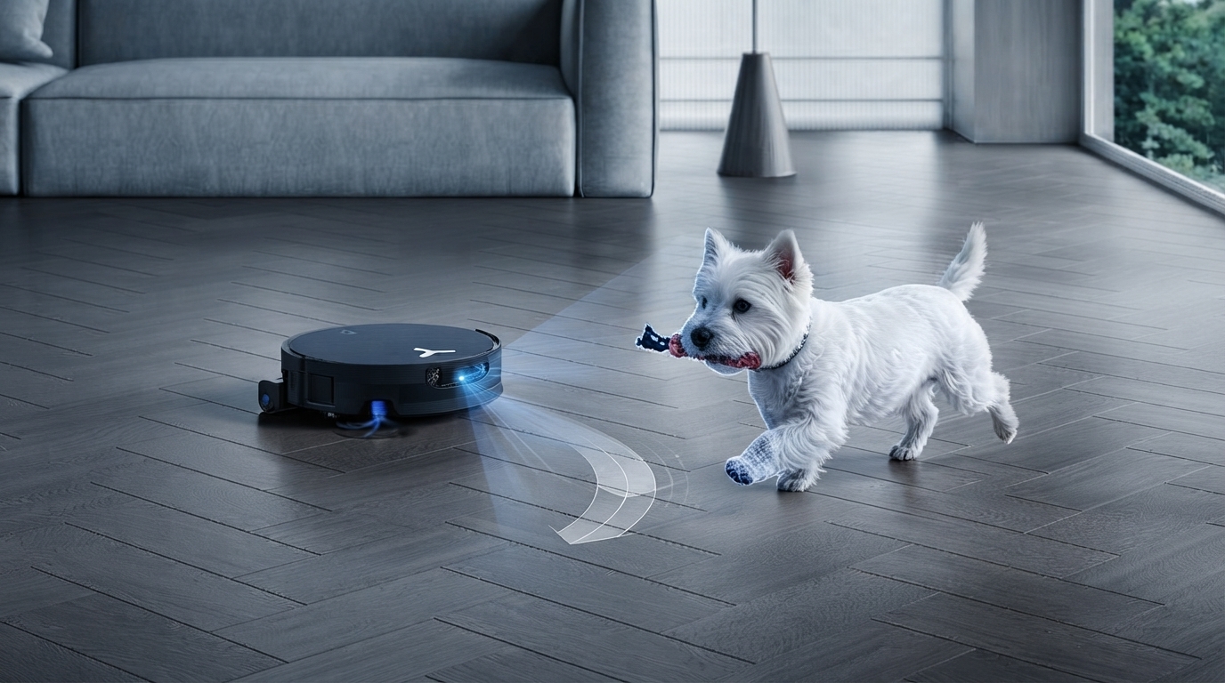 Editorial illustration for How to Choose the Right Robot Vacuum for Your Home