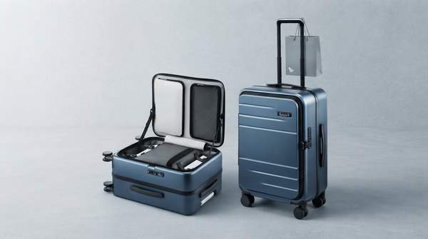 Editorial illustration for Polycarbonate vs. Polypropylene vs. Ballistic Nylon: Which Suitcase Material Actually Lasts?