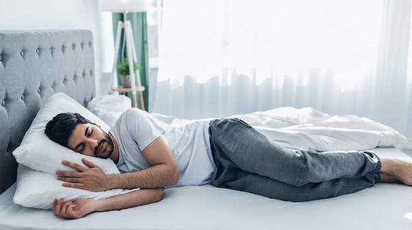 Editorial illustration for Which Mattress Material Fits Your Sleep Position? A Practical Match for Side, Back, and Stomach Sleepers